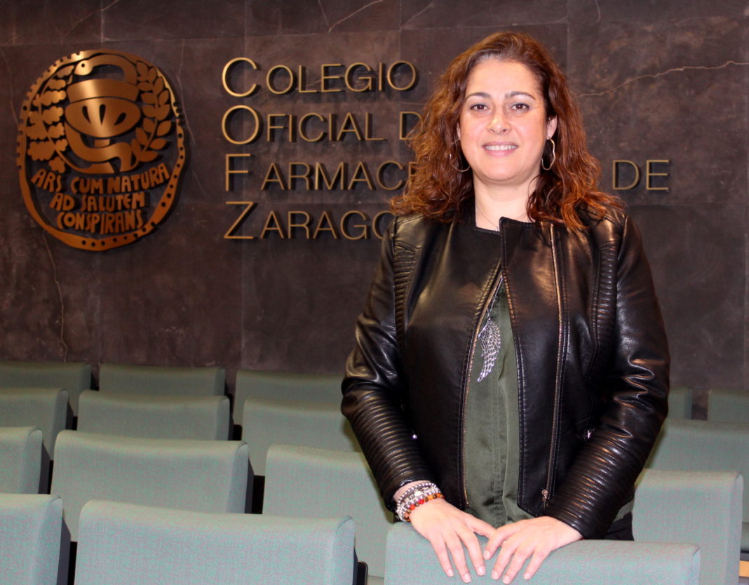 Raquel garcía, presidenta del COF de Zaragoza
